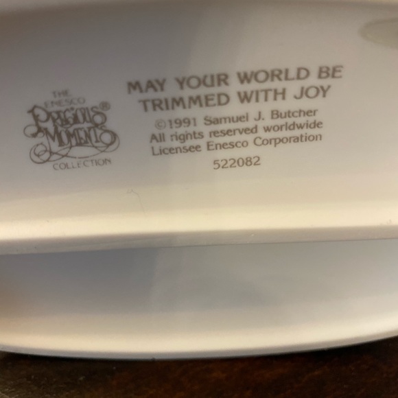 Precious Moments - May Your World Be Trimmed With Joy - Picture 5 of 5